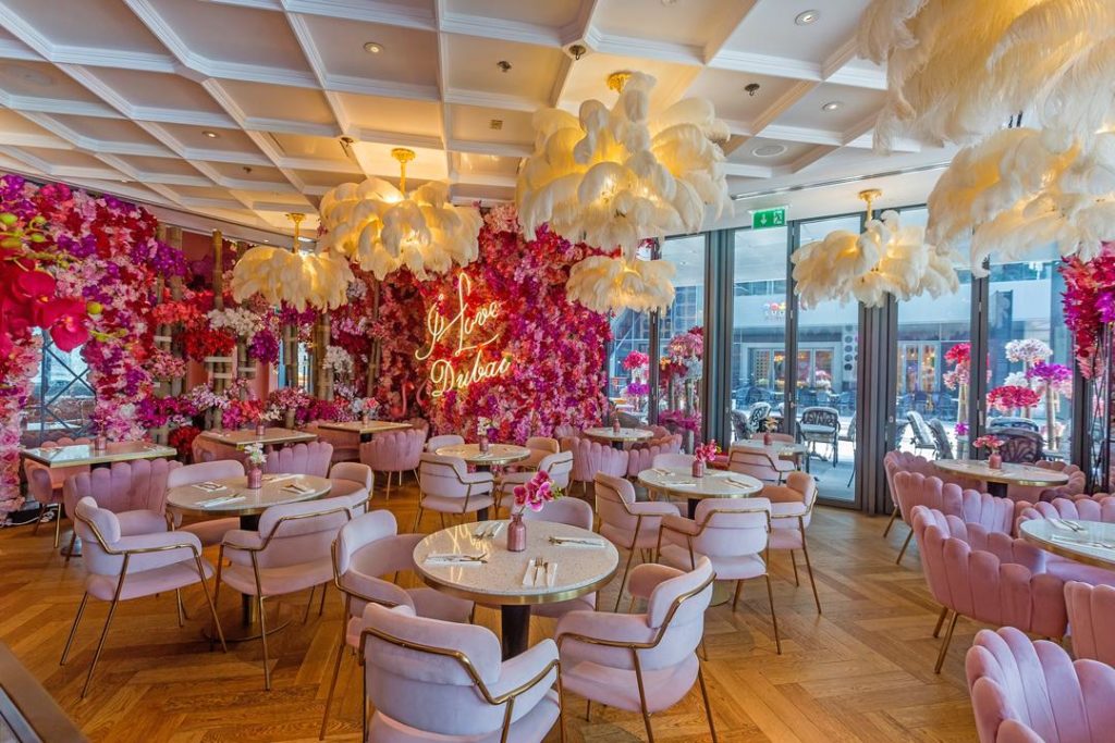 Saya Cafe Floral Interior Design And Fit Out ATG Interiors